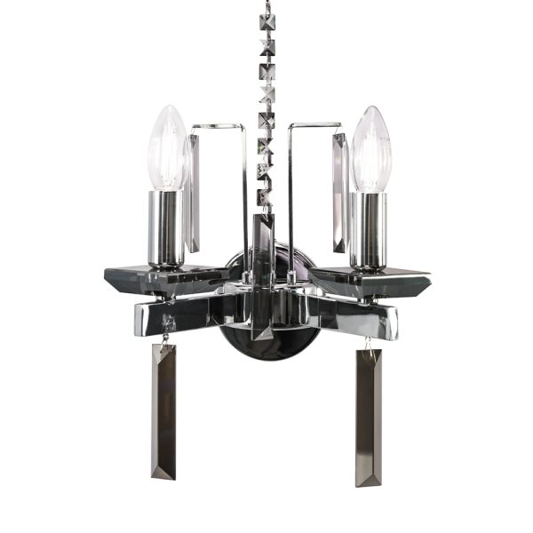 Бра Crystal Lux MARRON AP2 CHROME — изображение 3