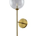 Бра Crystal Lux MARZO AP1 BRONZE/TRANSPARENTE