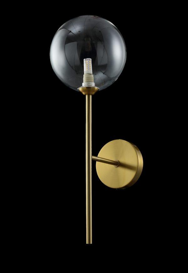 Бра Crystal Lux MARZO AP1 BRONZE/TRANSPARENTE — изображение 3