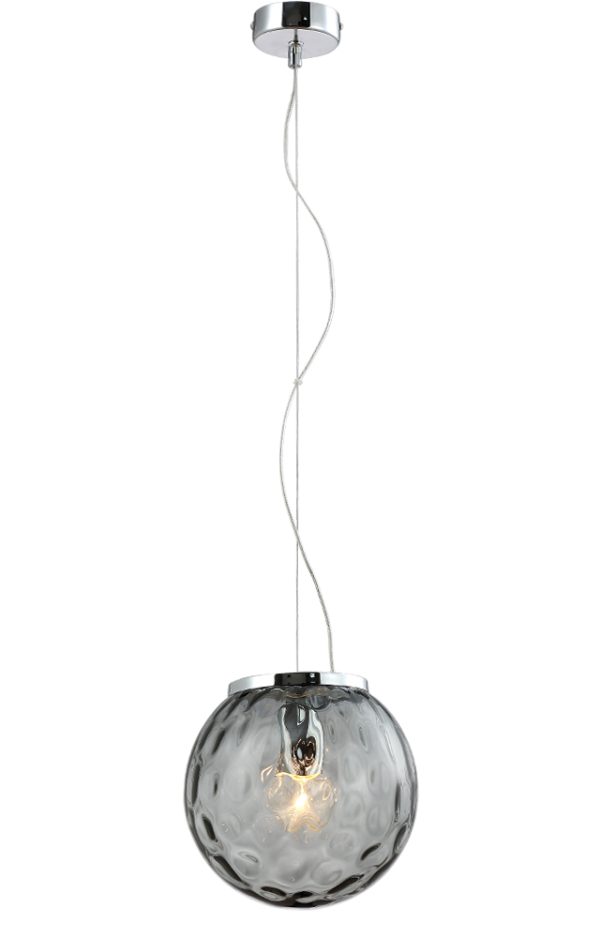 Светильник подвесной Crystal Lux MAYO SP1 D200 CHROME/GREEN — изображение 2