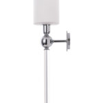 Бра Crystal Lux MIRABELLA AP1 CHROME/WHITE