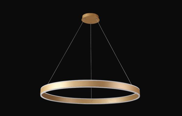 Люстра Crystal Lux MUCHOS SP88W LED D1000 GOLD — изображение 3