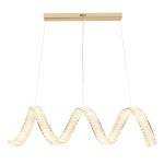 Люстра Crystal Lux MUSIKA SP100W LED L1200 GOLD — изображение 2