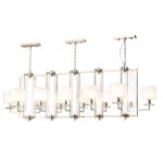 Люстры Crystal Lux NICOLAS SP12 L1600 GOLD/WHITE — изображение 3