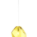 Светильник подвесной Crystal Lux NUESTRO SP1 GOLD/AMBER