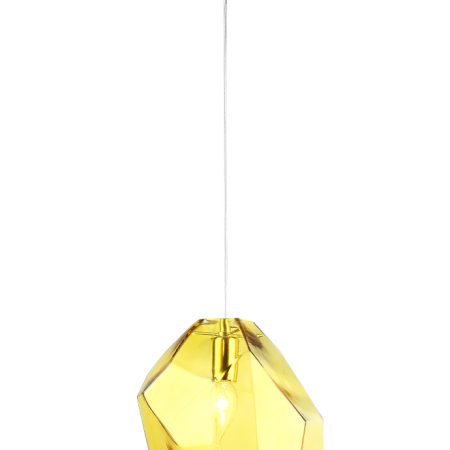 Светильник подвесной Crystal Lux NUESTRO SP1 GOLD/AMBER