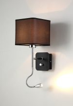 Бра Crystal Lux PACO AP2 CHROME/BLACK — изображение 2