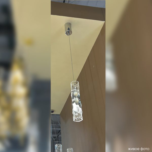 Светильник подвесной Crystal Lux PRIMAVERA SP1 CHROME — изображение 3