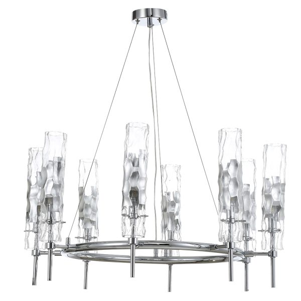 PRIMAVERA_SP8_CHROME_2 Люстра Crystal Lux PRIMAVERA SP8 CHROME — изображение 2