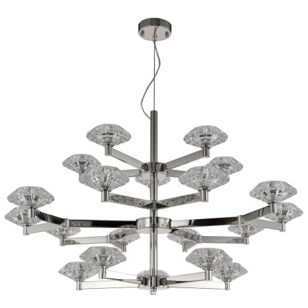 Люстра Crystal Lux REBECA SP5+10+5 NICKEL