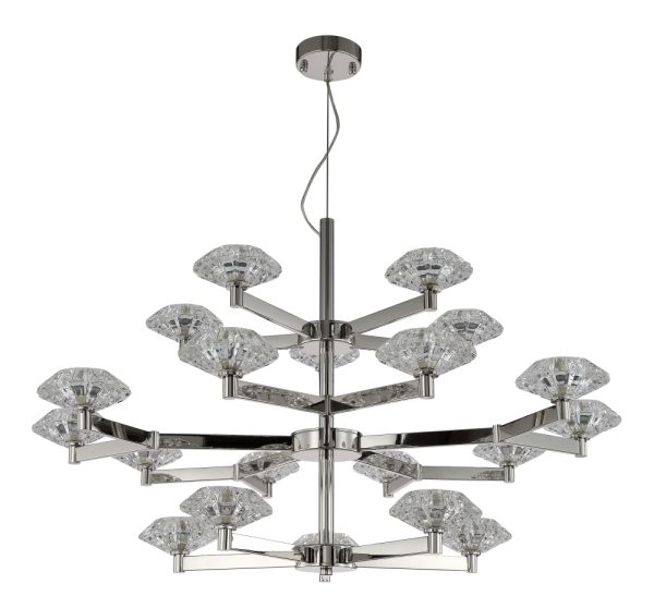 REBECA_SP5105_NICKEL Люстра Crystal Lux REBECA SP5+10+5 NICKEL
