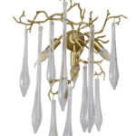 Бра Crystal Lux REINA AP3 GOLD PEARL