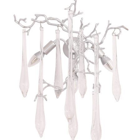 Бра Crystal Lux REINA AP3 SILVER PATINA