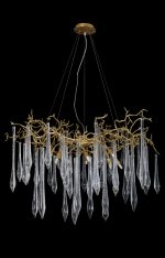 Люстра Crystal Lux REINA SP8 D1000 GOLD PEARL — изображение 3