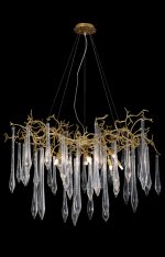 Люстра Crystal Lux REINA SP8 D1000 GOLD PEARL — изображение 2