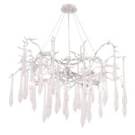 Люстра Crystal Lux REINA SP8 D1000 SILVER PATINA