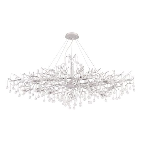 Люстра Crystal Lux REINA V2 SP16 L1500 SILVER PATINA