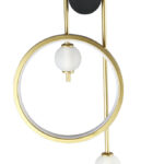 Бра Crystal Lux RODRIGO AP20W LED BLACK/GOLD