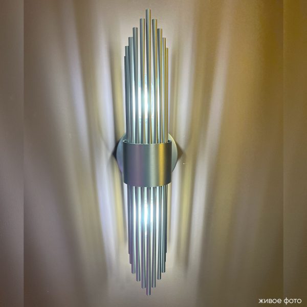 Бра Crystal Lux RUDOLFO AP2 NICKEL — изображение 3