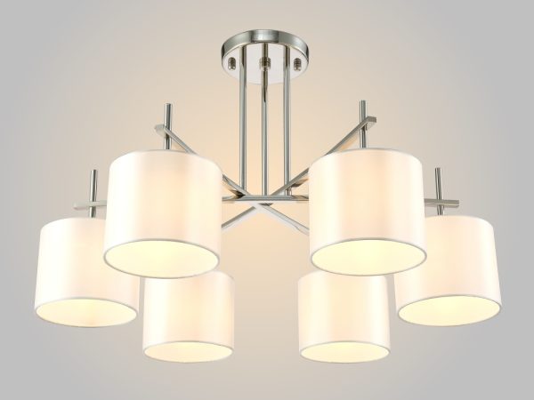 Люстра Crystal Lux SERGIO PL6 NICKEL — изображение 2