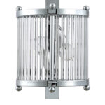 Бра Crystal Lux TADEO AP2 CHROME/TRANSPARENTE