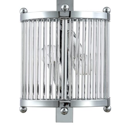 Бра Crystal Lux TADEO AP2 CHROME/TRANSPARENTE