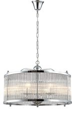 Люстра Crystal Lux TADEO SP6 D600 CHROME/TRANSPARENTE — изображение 2
