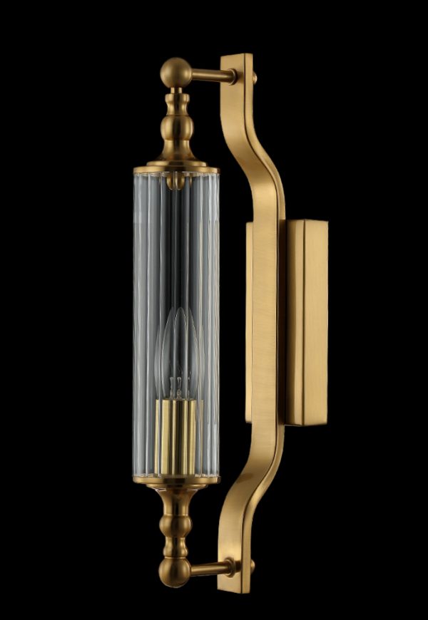 Бра Crystal Lux TOMAS AP1 BRASS — изображение 3