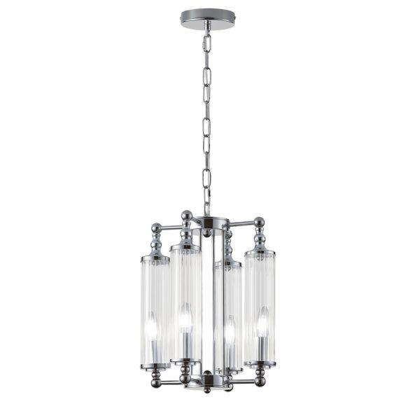 Люстра Crystal Lux TOMAS SP4 CHROME — изображение 2