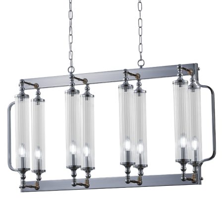 Люстра Crystal Lux TOMAS SP8 L1000 CHROME