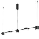 Светильник подвесной Crystal Lux TRISTAN SP5 L1200 BLACK