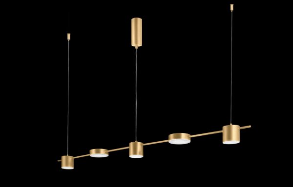 Светильник подвесной Crystal Lux TRISTAN SP5 L1200 GOLD — изображение 3