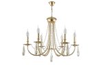 Люстра Crystal Lux VICTORIA SP6 GOLD/AMBER