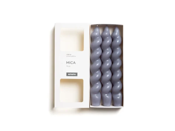 Набор свечей Mica 3 шт серый — изображение 2