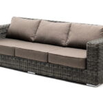 "Боно" диван из искусственного ротанга трехместный