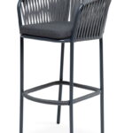 "Бордо" стул барный плетеный из роупа