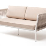 "Касабланка" диван 2-местный плетеный из роупа