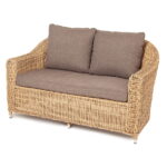 "Кон Панна" диван из искусственного ротанга двухместный