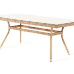 "Латте" плетеный стол из искусственного ротанга 200х90см