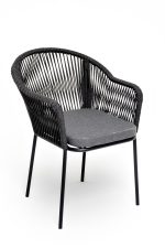 роуп темно-серый круглый