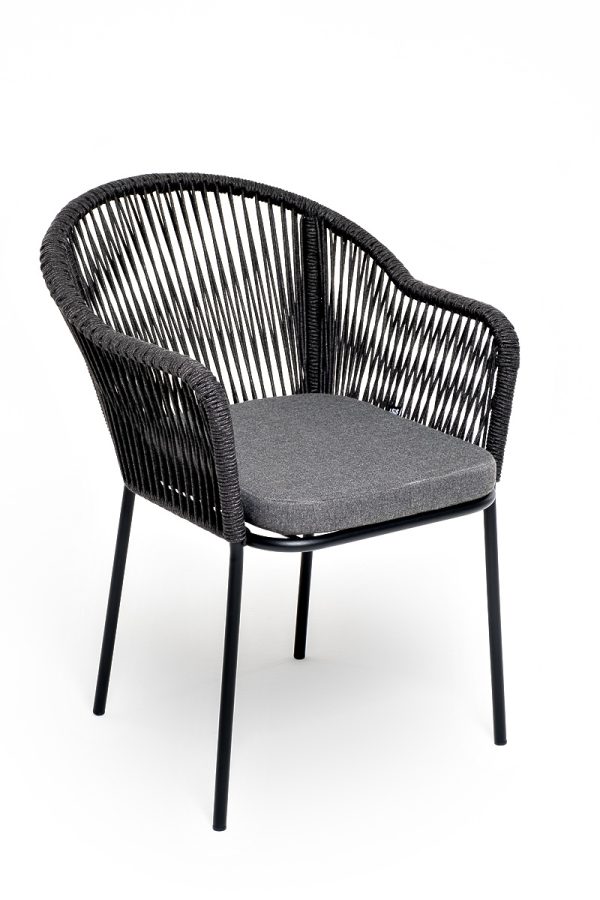 роуп темно-серый круглый