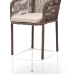 "Марсель" стул барный плетеный из роупа