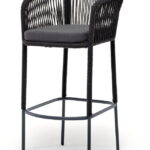 "Марсель" стул барный плетеный из роупа