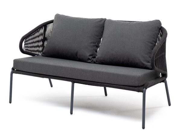 "Милан" диван 2-местный плетеный из роупа