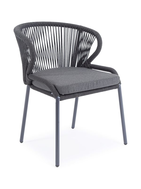 роуп темно-серый круглый