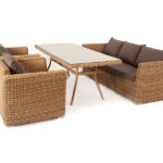 "Моккачино" обеденная группа из искусственного ротанга