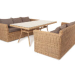 "Мокко Дабл" обеденная группа из искусственного ротанга