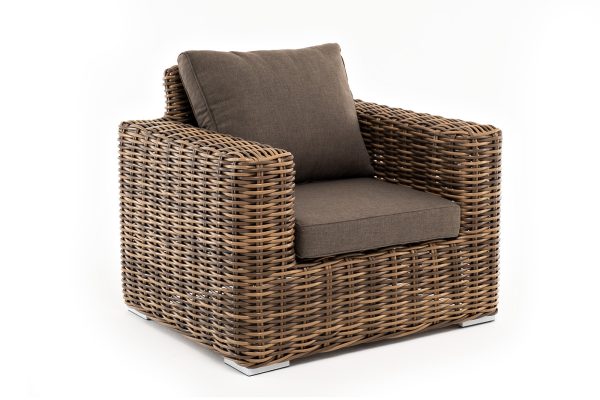 "Палермо" кресло из искусственного ротанга, цвет соломенный — изображение 3