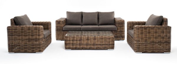 "Палермо" лаунж-зона из искусственного ротанга