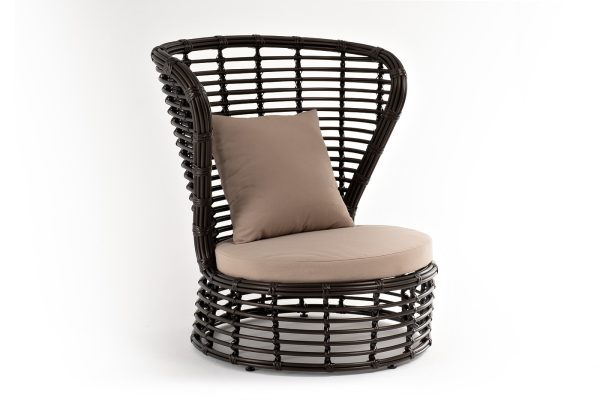 "Парма" кресло из искусственного ротанга, цвет бронзовый — изображение 3